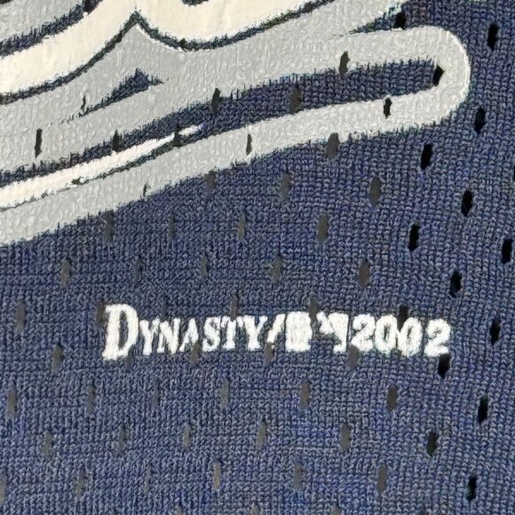 Vintage Yankees Derek Jeter #2 Authentic Dynasty Baseball Jersey 2002 Large NWT - Picture 6 of 10